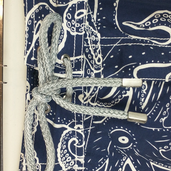 Vilebrequin Navy and White Octopus Swim Trunks - Picture 2 of 12